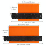10 Metal Profile Utensils Contour with Lock - Regular Width