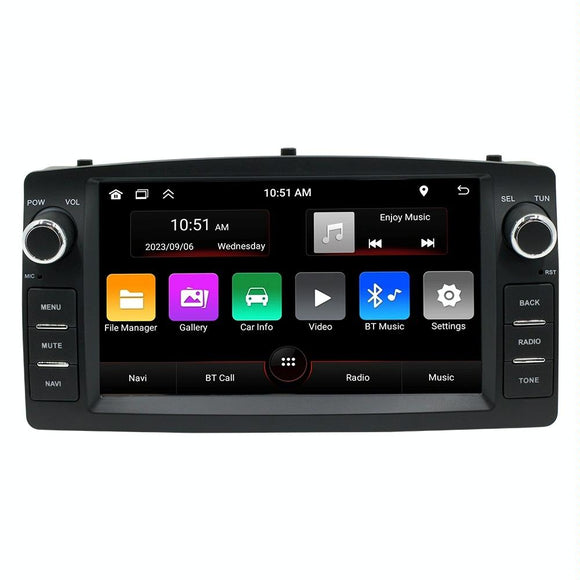 7 Inch Android Car Navigation System With Bluetooth Fm Radio 1 + 32G Memory - Fits Byd F3 - 2 + 32G