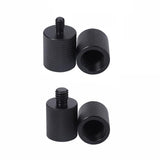 2-Pack Microphone Screw Adapters F10 5 / 8-27 Female To 3 / 8 Male