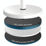 Adjustable Laptop Stand for Workbench - Compact Design