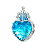 925 Sterling Silver Diy Winter Snowflake Bracelet Bead Set