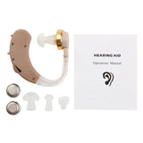 Adjustable Behind Ear Hearing Amplifier Clear Sound