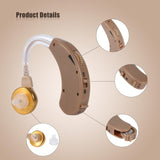 Adjustable Behind Ear Hearing Amplifier Clear Sound