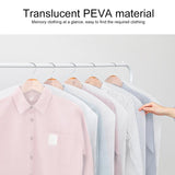 100 Disposable Dust Bags - 60x130cm - Thick Pe Material - Transparent
