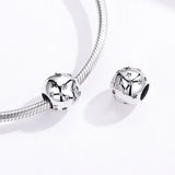 925 Sterling Silver Diy Zodiac Bracelet Beads Constellation Accessory Pisces Style - Pisces