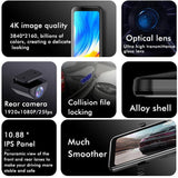 Large Screen Car Recorder with Dual Recording and Night Vision