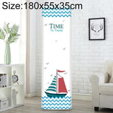 180x55x35cm Sailboat Fabric Dust Cover for Vertical Cabinet Air Conditioning
