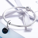 925 Sterling Silver Pearl Pendant For Diy Bracelets & Necklaces