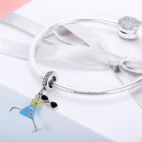 925 Sterling Silver Summer Beaded Bracelet For Women
