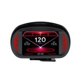 3 Inch Obd Lcd Car Speed Slope Meter Hud Display