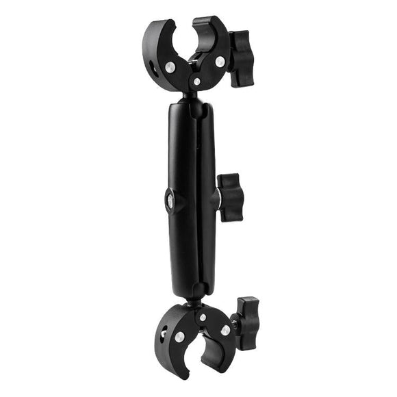 18cm Dual Head Motorcycle Handlebar Mount - 28Cm