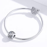 925 Sterling Silver March Birthstone Diy Bracelet Necklace Set Accessories Style - March