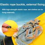 Waterproof Outdoor Stream Tracing Backpack Black 16L - Yellow-36L