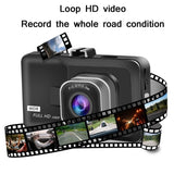 1080p Hd 3.0 Wide-angle Driving Recorder with Reversing Image