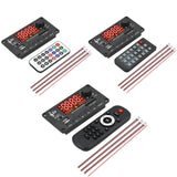 12V 50W Bluetooth Decoding Board For Fm / Call / Recording - Black / White