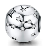 925 Sterling Silver Diy Zodiac Bracelet Beads Gemini Style - Gemini