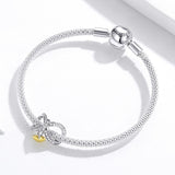925 Sterling Silver Infinite Love Necklace & Bracelet Charm