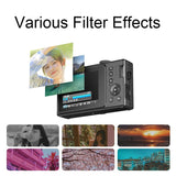 3.0 Hd Children's Digital Camera with 48mp & 3 Screen + Card Reader - Black