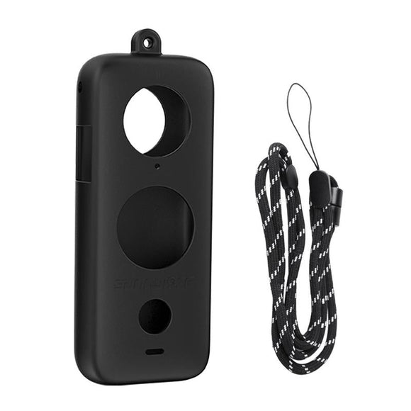 Silicone Protective Case with Lanyard for Insta360 one X2