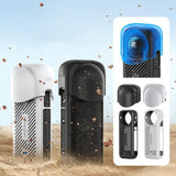 Amagisn Silicone Protective Cover for Insta360 X4 - Body Case Black