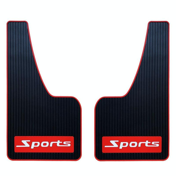 2Pcs Car Tire Mud Flap Modification Plastic Anti-Splash Mud Flap Fender Guard - Cat Eye - Large Sports