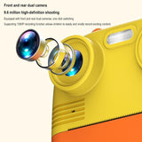 Instant Print Camera with Dual Lens - 2.8 Screen for Kids Blue - Blue