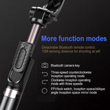 Foldable 3-in-1 Gimbal Stabilizer with Bluetooth Remote and Tripod for Smartphones