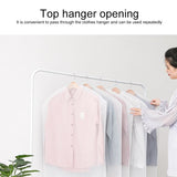 100 Disposable Transparent Dust Bags - 60x150cm - Pp Material