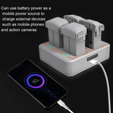 4-battery Cynova Charging Butler Dual Charging Option