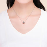 925 Sterling Silver 26 English Letter Beads For Diy Bracelets & Necklaces Style - W