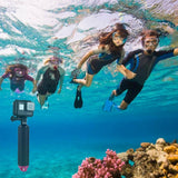 Adjustable Buoyancy Rods for Sport Cameras with Anti-lost Strap