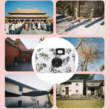 Retro Peony Disposable Mini Camera with 17 Films