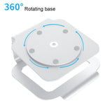 Adjustable Aluminum Laptop Stand - 360 Rotation Ergonomic 10-17 Inch - for Macbook Air Pro