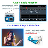 9 Inch Android 8.1 Car Radio Mp5 Player - Fm Bluetooth Gps Tf Card