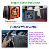 9 Inch Android 8.1 Car Radio Mp5 Player - Fm Bluetooth Gps Tf Card