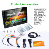 9 Inch Android 8.1 Car Radio Mp5 Player - Fm Bluetooth Gps Tf Card