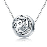 925 Sterling Silver Exquisite Star Diamond Beads For Diy Bracelets & Necklaces