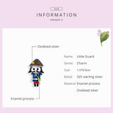 925 Sterling Silver Guard Beads For Diy Bracelets & Necklaces