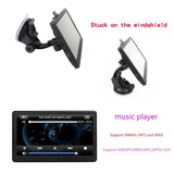 7 Inch Car Gps Navigator - 8G + 128M Resistive Screen Fm / Tf Card North America Map