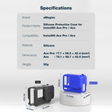 Silicone Case for Insta360 Ace Camera - Protect your Gear - For Insta360 Ace (Blue)