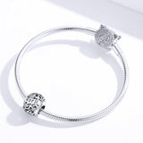 925 Sterling Silver Diy Birthstone Bracelet & Necklace Set April Style - April