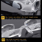 Adjustable Focus Fishing Telescope with Yellow Clip