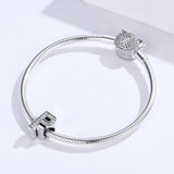 925 Sterling Silver Ruble Bead Pendant For Diy Bracelets & Necklaces