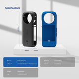 Amagisn Silicone Protective Cover for Insta360 X3 Body - Body Case (Blue)