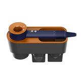 Wall Mounted Hair Dryer Bracket Storage Rack Black Nickel - With Hand Dryer Black Nickel Colour