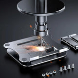 Adjustable Aluminum Laptop Stand - Foldable & Portable