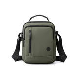 Men's Army Green Shoulder Messenger Bag Large - Small Army Green
