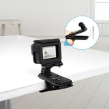 360 Degree Rotating Backpack Hat Mount with Phone Clamp Kit