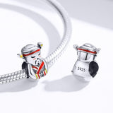 925 Sterling Silver Wealth Beads For Diy Bracelets Pure