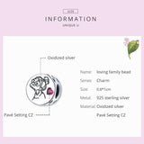 925 Sterling Silver Floral Beaded Diy Jewelry Set